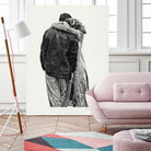 Peter & Rebecca by Gill Alexander on GIANT ART - white men and women