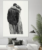 Peter & Rebecca by Gill Alexander on GIANT ART - white men and women