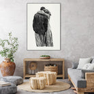 Peter & Rebecca by Gill Alexander on GIANT ART - white men and women