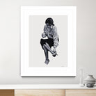 Annie by Gill Alexander on GIANT ART - white black & white woman