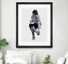 Annie by Gill Alexander on GIANT ART - white black & white woman