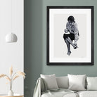 Annie by Gill Alexander on GIANT ART - white black & white woman
