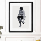 Annie by Gill Alexander on GIANT ART - white black & white woman