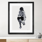 Annie by Gill Alexander on GIANT ART - white black & white woman