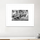 Grill by Gill Alexander on GIANT ART - white black & white