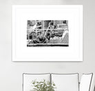 Grill by Gill Alexander on GIANT ART - white black & white