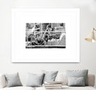 Grill by Gill Alexander on GIANT ART - white black & white