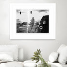 Helen 2014 Median by Gill Alexander on GIANT ART - white black & white