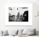 Helen 2014 Median by Gill Alexander on GIANT ART - white black & white