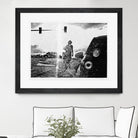 Helen 2014 Median by Gill Alexander on GIANT ART - white black & white