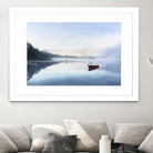 Le solitaire by Jocelyne Maucotel on GIANT ART - red costal tôt le matin