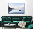 Le solitaire by Jocelyne Maucotel on GIANT ART - blue sea scene