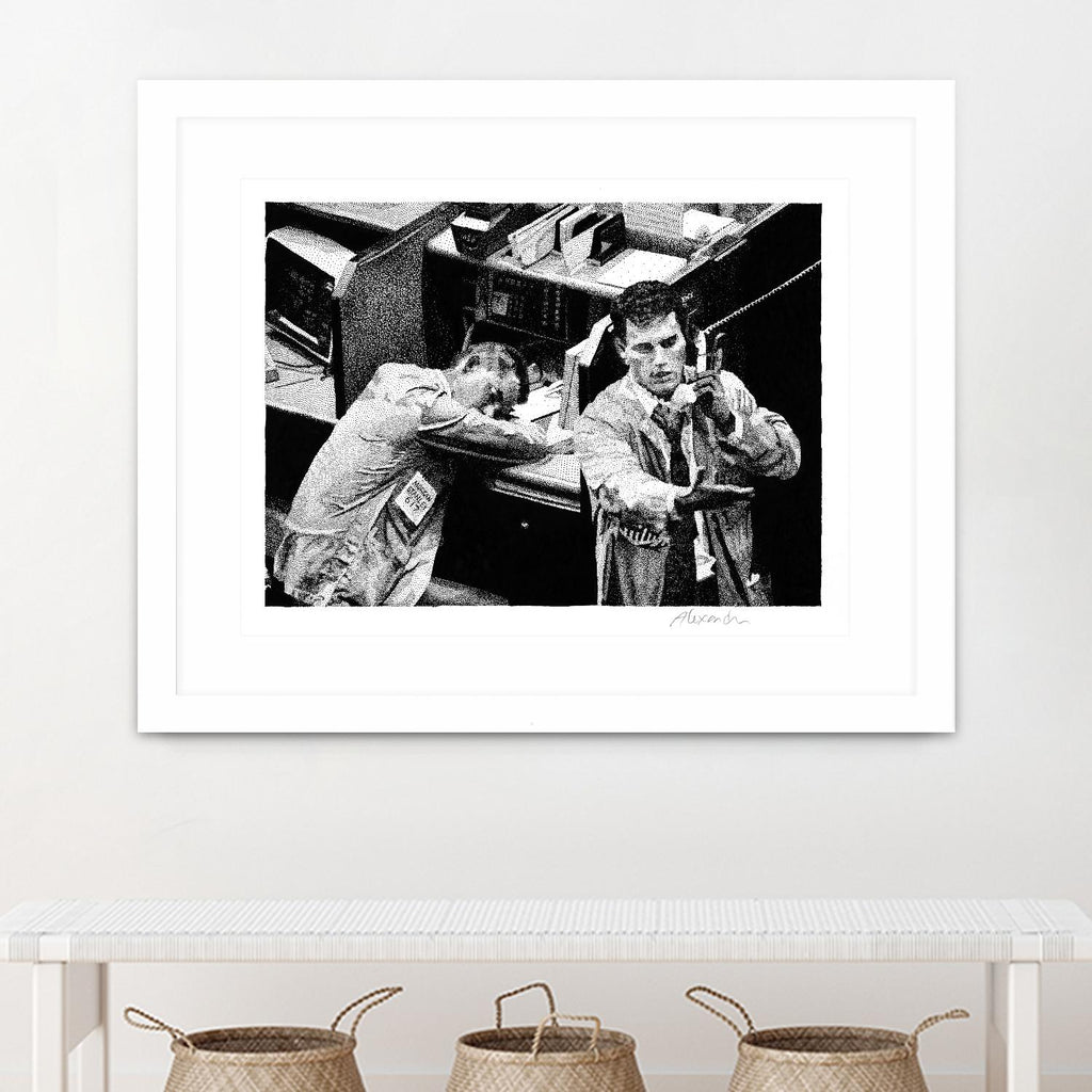 Morgan Stanley 617 by Gill Alexander on GIANT ART - white black & white wall street