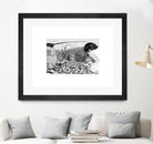 Outing by Gill Alexander on GIANT ART - white black & white woman