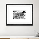 Outing by Gill Alexander on GIANT ART - white black & white woman