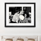 The back by Gill Alexander on GIANT ART - white black & white hair