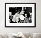 The back by Gill Alexander on GIANT ART - white black & white hair