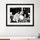 The back by Gill Alexander on GIANT ART - white black & white hair