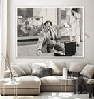 Reach by Gill Alexander on GIANT ART - white men and women