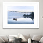 Brume sur le lac d'argent by Jocelyne Maucotel on GIANT ART - green costal artistes du québec