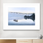 Brume sur le lac d'argent by Jocelyne Maucotel on GIANT ART - green costal artistes du québec