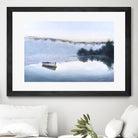 Brume sur le lac d'argent by Jocelyne Maucotel on GIANT ART - green costal artistes du québec