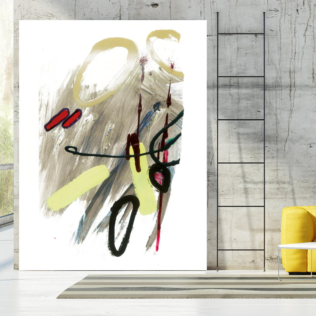 Déchirure 1 by Meejlau on GIANT ART - yellow abstract