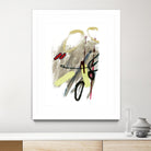 Déchirure 1 by Meejlau on GIANT ART - beige abstract artistes du québec