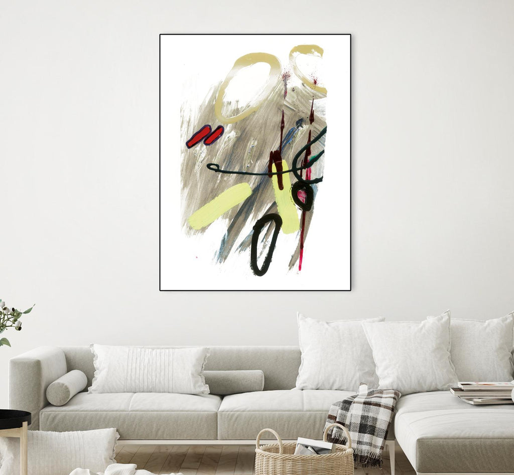 Déchirure 1 by Meejlau on GIANT ART - yellow abstract