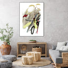 Déchirure 1 by Meejlau on GIANT ART - yellow abstract