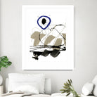 Au repos by Meejlau on GIANT ART - white linear