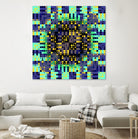 Pi_Dot_Pi_4_1_8 by Xosé Salgado on GIANT ART - yellow abstract