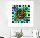 Pi_Dot_Pi_4_1_8 by Xosé Salgado on GIANT ART - yellow abstract