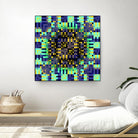 Pi_Dot_Pi_4_1_8 by Xosé Salgado on GIANT ART - yellow abstract