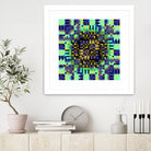 Pi_Dot_Pi_4_1_8 by Xosé Salgado on GIANT ART - yellow abstract