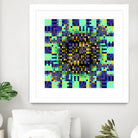 Pi_Dot_Pi_4_1_8 by Xosé Salgado on GIANT ART - yellow abstract