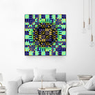 Pi_Dot_Pi_4_1_8 by Xosé Salgado on GIANT ART - yellow abstract