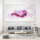 Hues of Quinacridone Violet by Claire Desjardins on GIANT ART - white abstract