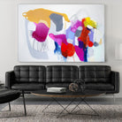 Summer ahead by Claire Desjardins on GIANT ART - pink abstract