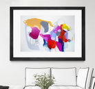 Summer ahead by Claire Desjardins on GIANT ART - red abstract artistes du québec