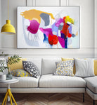 Summer ahead by Claire Desjardins on GIANT ART - pink abstract