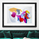 Summer ahead by Claire Desjardins on GIANT ART - red abstract artistes du québec