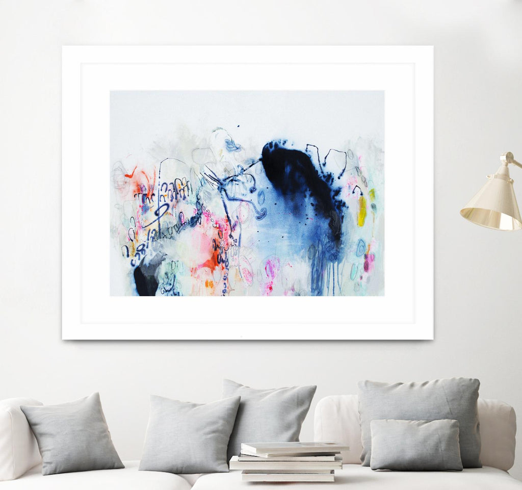 The secrets we keep by Claire Desjardins on GIANT ART - pink abstract
