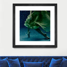 Dame 1 by Peter Morneau on GIANT ART - green photo art
