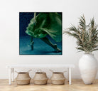 Dame 1 by Peter Morneau on GIANT ART - green photo art