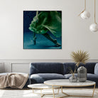 Dame 1 by Peter Morneau on GIANT ART - green photo art