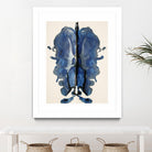 Blue Ink Laos by Daniel Stanford on GIANT ART - blue artistes du québec quebec artists