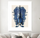 Blue Ink Laos by Daniel Stanford on GIANT ART - blue artistes du québec quebec artists