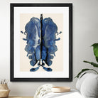 Blue Ink Laos by Daniel Stanford on GIANT ART - blue artistes du québec quebec artists