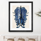 Blue Ink Laos by Daniel Stanford on GIANT ART - blue artistes du québec quebec artists